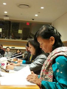 Indigenous women in the spotlight of the UN Commission on the status of Women